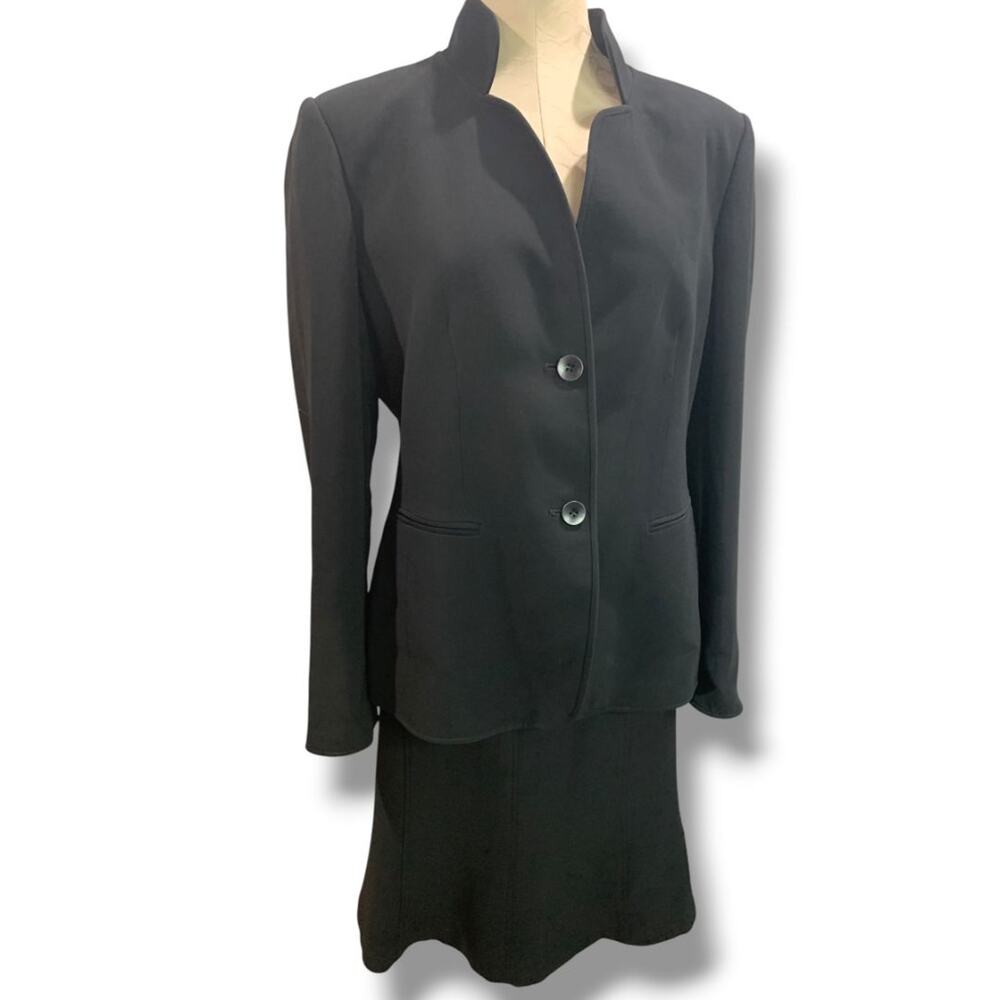 Size 14 Linda Allard Ellen Tracy Womens New 2 Piece Skirt Suit Blazer